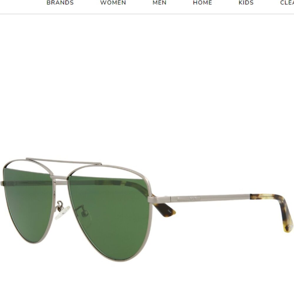 NEW McQ by Alexander McQueen Unisex MQ0157S 61mm Sunglasses + Holder